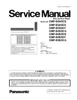 Panasonic DMP-BD45EB Service Manual preview