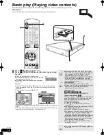 Preview for 14 page of Panasonic DMP-BD50 Operating Instructions Manual