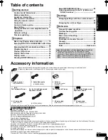 Preview for 3 page of Panasonic DMP-BD55; DMP-BD35 Operating Instructions Manual