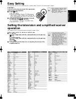 Предварительный просмотр 11 страницы Panasonic DMP-BD55; DMP-BD35 Operating Instructions Manual