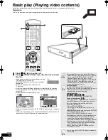 Предварительный просмотр 14 страницы Panasonic DMP-BD55; DMP-BD35 Operating Instructions Manual