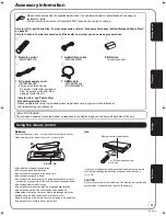 Preview for 5 page of Panasonic DMP-BD60K Operating Instructions Manual