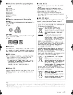 Preview for 5 page of Panasonic DMP-BD75 Basic Operating Instructions Manual