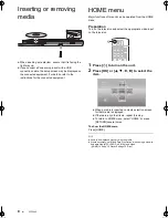 Preview for 8 page of Panasonic DMP-BD75 Basic Operating Instructions Manual