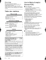 Preview for 12 page of Panasonic DMP-BD75 Basic Operating Instructions Manual