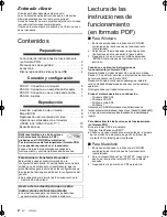 Preview for 32 page of Panasonic DMP-BD75 Basic Operating Instructions Manual