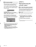 Предварительный просмотр 12 страницы Panasonic DMP-BD75 Operating Instructions Manual