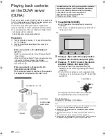 Предварительный просмотр 20 страницы Panasonic DMP-BD75 Operating Instructions Manual