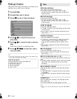 Preview for 22 page of Panasonic DMP-BD75 Owner'S Manual