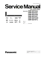 Panasonic DMP-BD75GA Service Manual preview