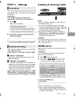 Preview for 7 page of Panasonic DMP-BD77 Basic Operating Instructions Manual