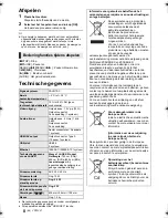 Preview for 48 page of Panasonic DMP-BD77 Basic Operating Instructions Manual