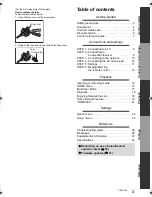 Preview for 3 page of Panasonic DMP-BD77 Operating Instructions Manual