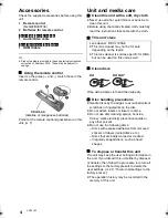 Preview for 4 page of Panasonic DMP-BD77 Operating Instructions Manual