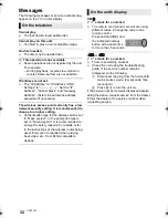 Preview for 32 page of Panasonic DMP-BD77 Operating Instructions Manual