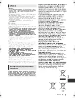 Preview for 59 page of Panasonic DMP-BD793 Basic Operating Instructions Manual