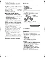 Preview for 64 page of Panasonic DMP-BD793 Basic Operating Instructions Manual