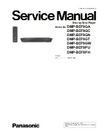 Panasonic DMP-BD79GA Service Manual preview