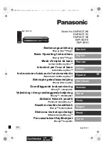 Panasonic DMP-BD81 Basic Operating Instructions Manual preview