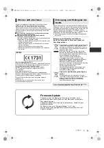 Preview for 3 page of Panasonic DMP-BD81 Basic Operating Instructions Manual