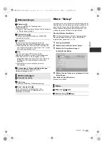 Preview for 23 page of Panasonic DMP-BD81 Basic Operating Instructions Manual