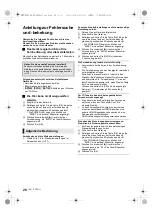 Preview for 28 page of Panasonic DMP-BD81 Basic Operating Instructions Manual