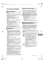 Preview for 63 page of Panasonic DMP-BD81 Basic Operating Instructions Manual