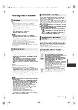 Preview for 69 page of Panasonic DMP-BD81 Basic Operating Instructions Manual