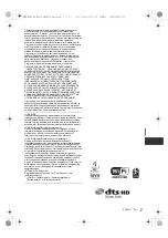 Preview for 71 page of Panasonic DMP-BD81 Basic Operating Instructions Manual