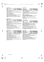 Preview for 102 page of Panasonic DMP-BD81 Basic Operating Instructions Manual