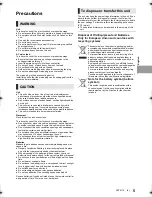 Preview for 5 page of Panasonic DMP-BD813EG Basic Operating Instructions Manual