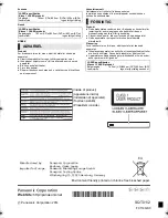 Preview for 28 page of Panasonic DMP-BD813EG Basic Operating Instructions Manual