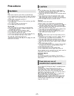 Preview for 2 page of Panasonic DMP-BD83 Operating Instructions Manual