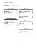 Preview for 4 page of Panasonic DMP-BD83 Operating Instructions Manual