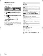 Preview for 24 page of Panasonic DMP-BD85 Operating Instructions Manual