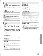 Preview for 25 page of Panasonic DMP-BD85 Operating Instructions Manual