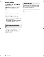 Preview for 20 page of Panasonic DMP-BD871 Owner'S Manual