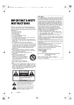 Preview for 2 page of Panasonic DMP-BD90 Basic Owner'S Manual