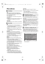 Preview for 3 page of Panasonic DMP-BD90 Owner'S Manual