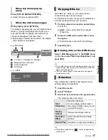 Preview for 17 page of Panasonic DMP-BD901 Owner'S Manual