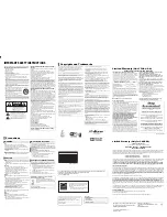 Preview for 2 page of Panasonic DMP-BD93 Basic Owner'S Manual