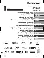 Panasonic DMP-BDT110 Operating Instructions Manual preview