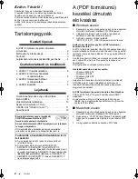 Preview for 98 page of Panasonic DMP-BDT110 Operating Instructions Manual