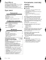 Preview for 110 page of Panasonic DMP-BDT110 Operating Instructions Manual