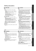 Preview for 3 page of Panasonic DMP-BDT111 Operating Instructions Manual