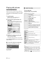 Предварительный просмотр 22 страницы Panasonic DMP-BDT111 Operating Instructions Manual