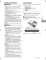 Preview for 3 page of Panasonic DMP-BDT120 Operating Instructions Manual