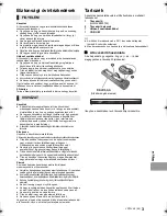 Preview for 99 page of Panasonic DMP-BDT120 Operating Instructions Manual