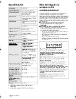 Preview for 106 page of Panasonic DMP-BDT120 Operating Instructions Manual