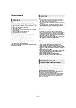 Preview for 2 page of Panasonic DMP-BDT161 Operating Instructions Manual